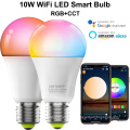 Светодиодная лампа E27 9W Smart Wifi Bulb LED